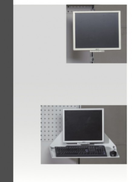 Schwenkarm für TFT-LCD-Monitor-Tastatur-Ablage C-Profil